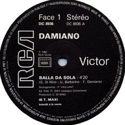 Download Damiano - Balla Da Sola