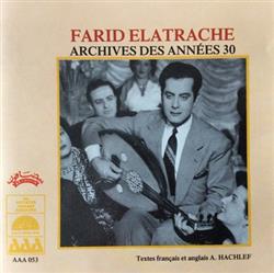 Download Farid El Atrache - Archives des années 30