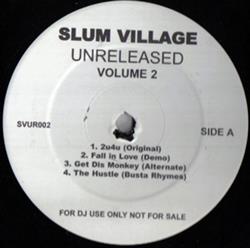 Download Slum Village - Unreleased Volume 2