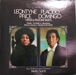 Download Giuseppe Verdi, Giacomo Puccini, Leontyne Price, Placido Domingo, New Philharmonia Orchestra, Nello Santi - Leontyne Price Placido Domingo Verdi Puccinl Duets