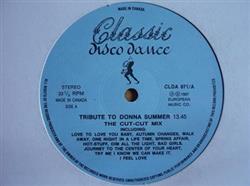 Download Various - Tribute To Donna Summer The Cut Cut Mix