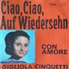 last ned album Gigliola Cinquetti - Ciao Ciao Auf Wiedersehn