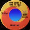 télécharger l'album Duane Dee - Why Didnt I Think Of That