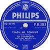 lataa albumi Jo Stafford With Paul Weston And His Orchestra - Teach Me Tonight Suddenly