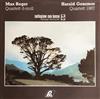 baixar álbum Max Reger Harald Genzmer Collegium Con Basso Hamburger Streichquintett - Quartett D moll Komp 1889 Quartett 1967