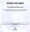 lyssna på nätet David Holmes - The Girlfriend Experience