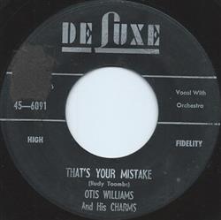 Download Otis Williams And His Charms - Thats Your Mistake Too Late I Learned