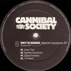 Download Matt M Maddox - Nightlife Expression EP