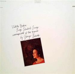 Download Judith Raskin, George Schick - Judith Raskin Sings Schubert Songs Accompanied At The Piano By Georg Schick