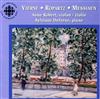 last ned album Vierne, Ropartz, Messiaen Anne Robert , Sylviane Deferne - Vierne Ropartz Messiaen