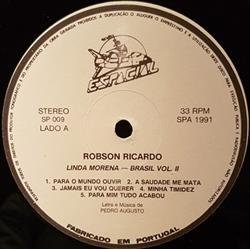 Download Robson Ricardo - Linda Morena Brasil Vol 2