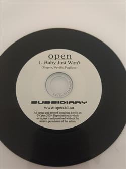 Download Open - Baby Just Wont