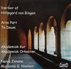 lataa albumi Arvo Pärt, Hildegard Von Bingen, Akademisk Kor, Nenia Zenana, Marianne G Nielsen - Værker af Hildegard von Bingen Arvo Pärt Te Deum