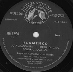 Download Pepe De Almeria Et Son Ensemble - Flamenco