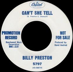 Download Billy Preston - Cant She Tell