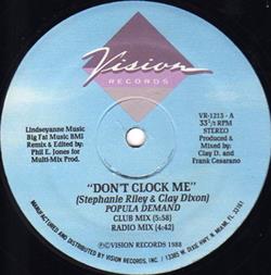 Download Popula Demand - Dont Clock Me