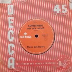 Download Chris Andrews - Something On My Mind Ill Do The Best I Can