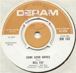 Download Bill Fay - Some Good Advice Screams In The Ears