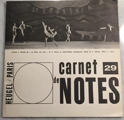 Download Pierre Boulez, Gilbert Amy, Darius Milhaud, Kurt Weill - Carnet De Notes 30