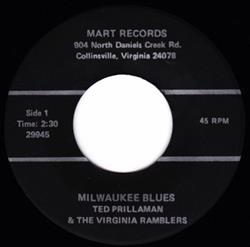 Download Ted Prillaman & The Virginia Ramblers - Milwaukee Blues