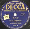 lataa albumi Louis Armstrong And Mills Brothers - WPA Marie