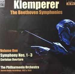 Download Klemperer, Beethoven, The Philharmonia Orchestra - The Beethoven Symphonies Volume One