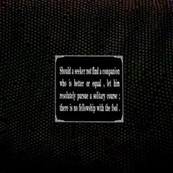 Download Dave Phillips - Should A Seeker Not Find A Companion Who Is Better Or Equal Let Him Resolutely Pursue A Solitary Course There Is No Fellowship With The Fool