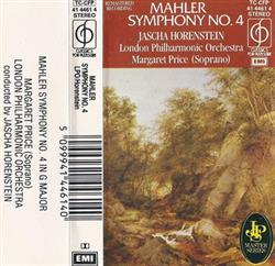 Download Mahler, Jascha Horenstein, London Philharmonic Orchestra, Margaret Price - Symphony No 4