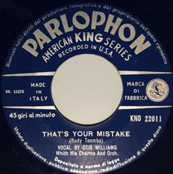 Download Otis Williams & The Charms - Thats Your Mistake