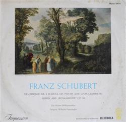 Download Wilhelm Furtwängler Schubert, Wiener Philharmoniker - Symphonie Nr 8 Unvollendete Musik Aus Rosamunde Op 26