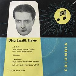 Download Dinu Lipatti, J S Bach - Dinu Lipatti Klaver