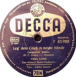 Download Vera Lynn - Leg Dein Glück In Meine Hände Addio Amore