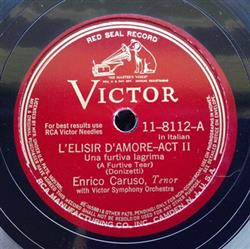 Download Enrico Caruso - Una Furtiva Lagrima Parmi Veder Le Lagrime