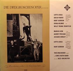 Download Various - Die Dreigroschenoper Historische Aufnahme 1930 Auszüge