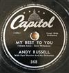 online anhören Andy Russell With Paul Weston And His Orchestra - My Best To You Anniversary Song