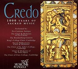 Download Various - Credo 1000 Years Of Sacred Music