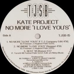 Download Kate Project MAN - No More I Love Yous Down Under