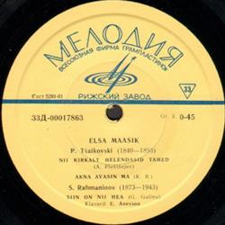 Download Elsa Maasik - Nii Kirkalt Helendasid Tähed