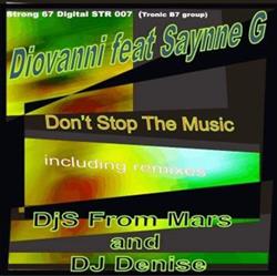 Download Diovanni Feat Saynne G - Dont Stop The Music