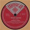 online anhören Swinging Swedes - I Wont Dance Rock A Bye Basie