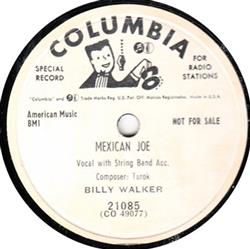 Download Billy Walker - Mexican Joe You Have My Heart Now