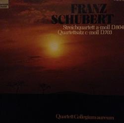 Download Franz Schubert, Quartett Collegium Aureum - Steichquartett a moll D804 Quartettsatz c moll D703